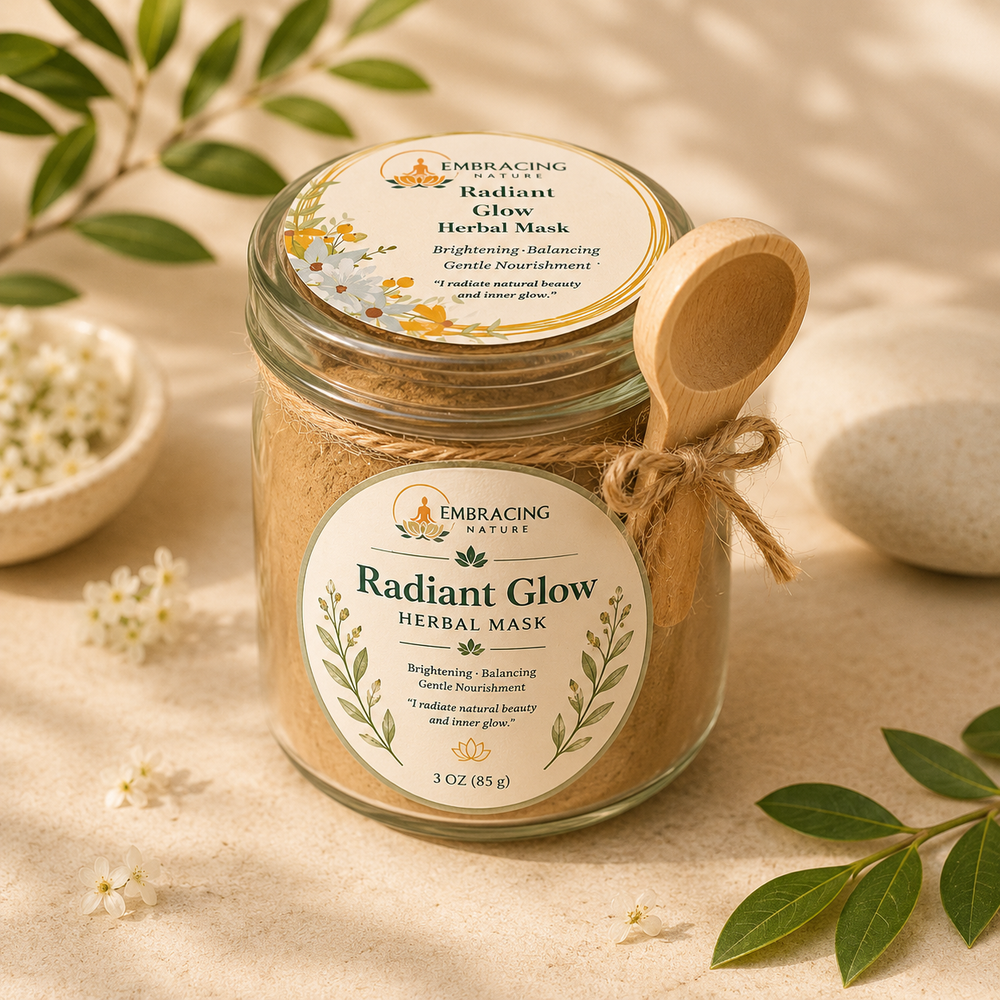 Radiant Glow Facial Herbal Mask